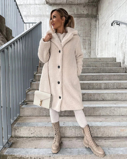 Georgiana - Schicke Damenjacke aus Kunstfell