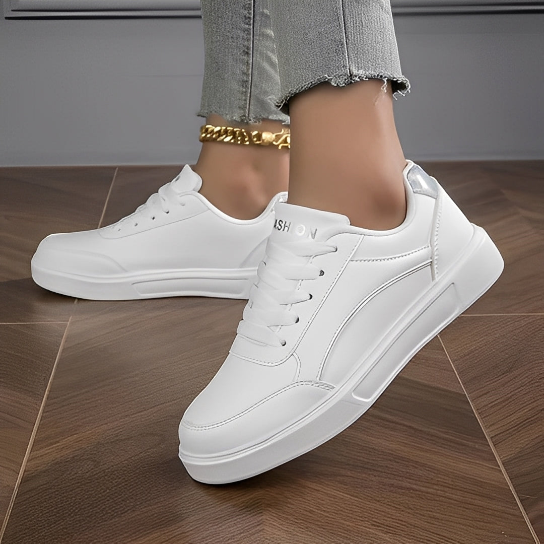 Rexanne - Trendy women's sneakers made of PU leather