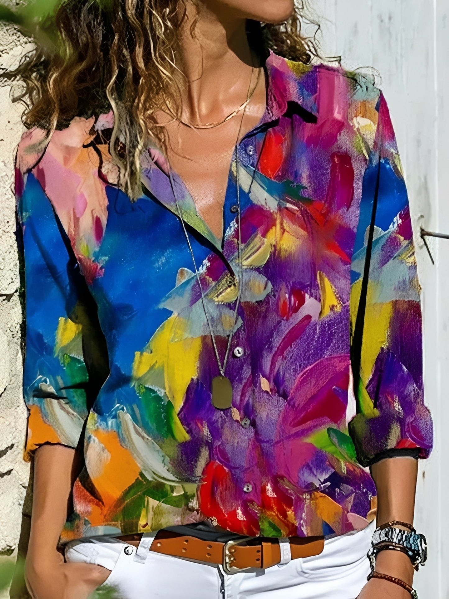 Kathleen - Elegante Bluse mit verspieltem Design für Damen