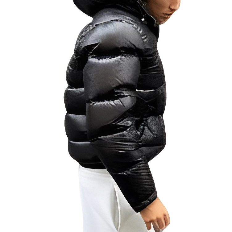 Micheal - Men's down jacket with modern hood