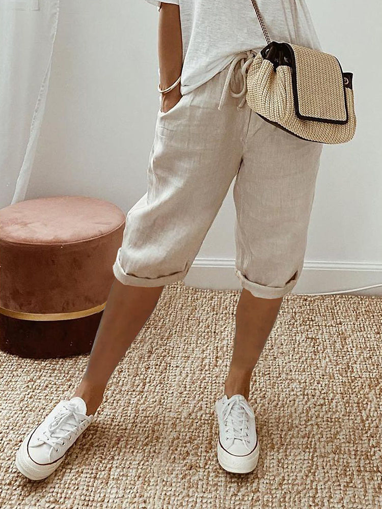Nila – Kordelzug Sommer-Shorts