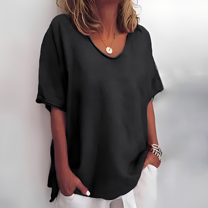 Milany - Angenehmes und lässiges Damen-T-Shirt (1 kaufen, 1 gratis)