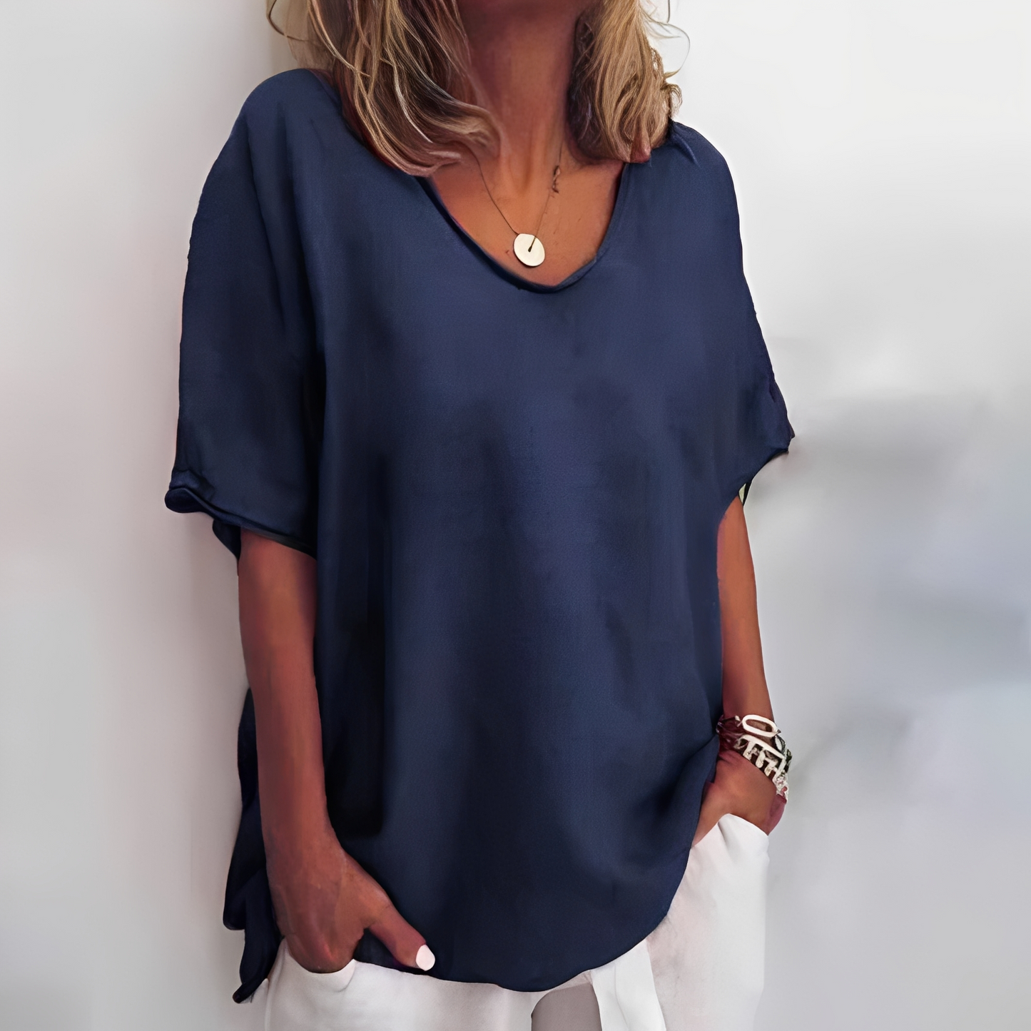 Milany - Angenehmes und lässiges Damen-T-Shirt (1 kaufen, 1 gratis)