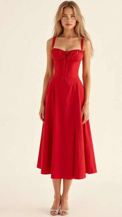 Olenna - Damenkleid mit Taille, Schick & Enganliegend