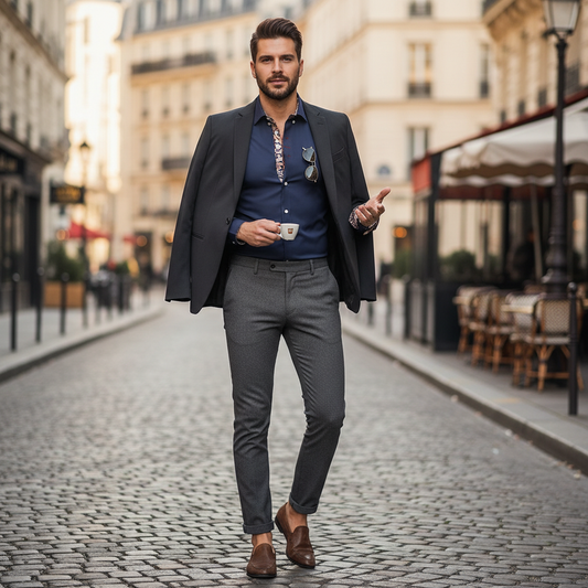 Adrien – Stilvolle Langarmbluse