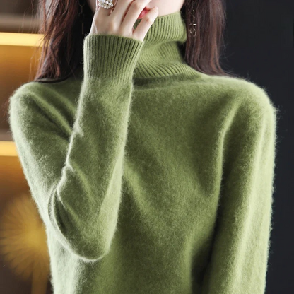 Letizia – Stylish Sweater with High Collar