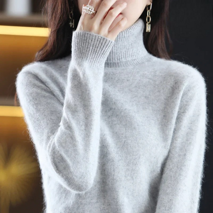 Letizia – Stylish Sweater with High Collar
