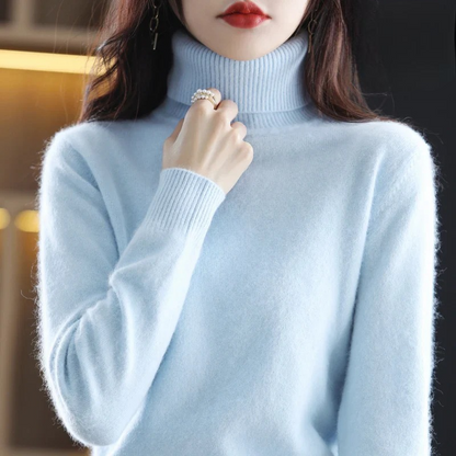 Letizia – Stylish Sweater with High Collar