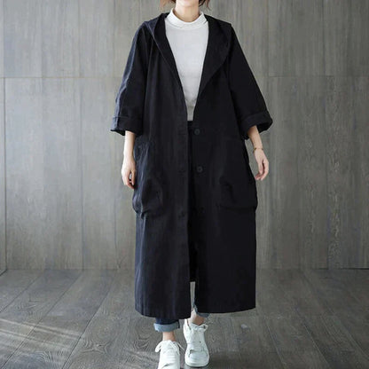 Marta – Weiter Mantel-Trench Oversize