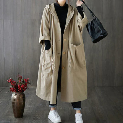 Marta – Weiter Mantel-Trench Oversize