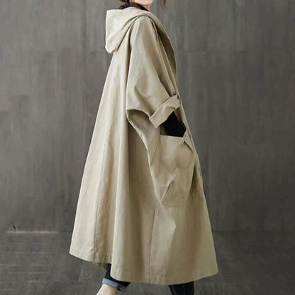 Marta – Weiter Mantel-Trench Oversize