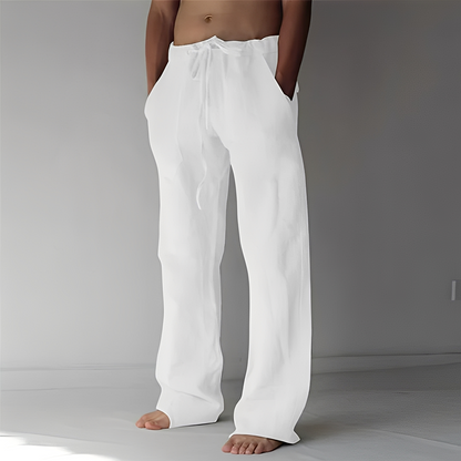 Arthur – Weite Leinenhose für Herren
