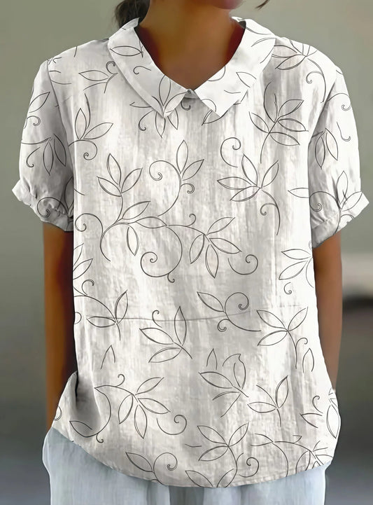 Alejandra - Legeres Hemd mit Blumenprint