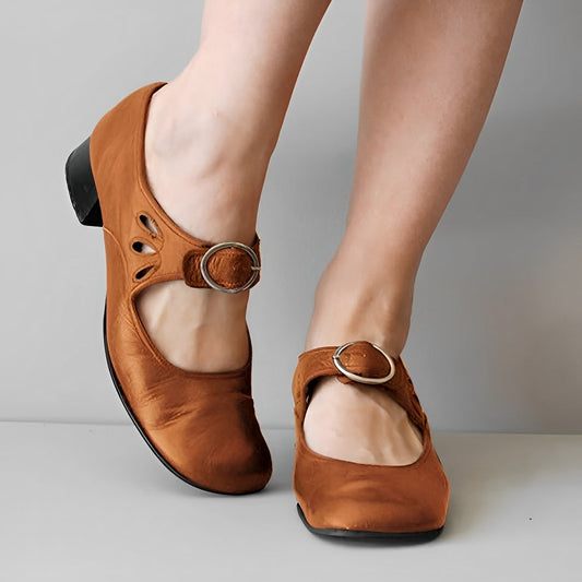 Angelle - Komfortable Damensandalen aus Leder